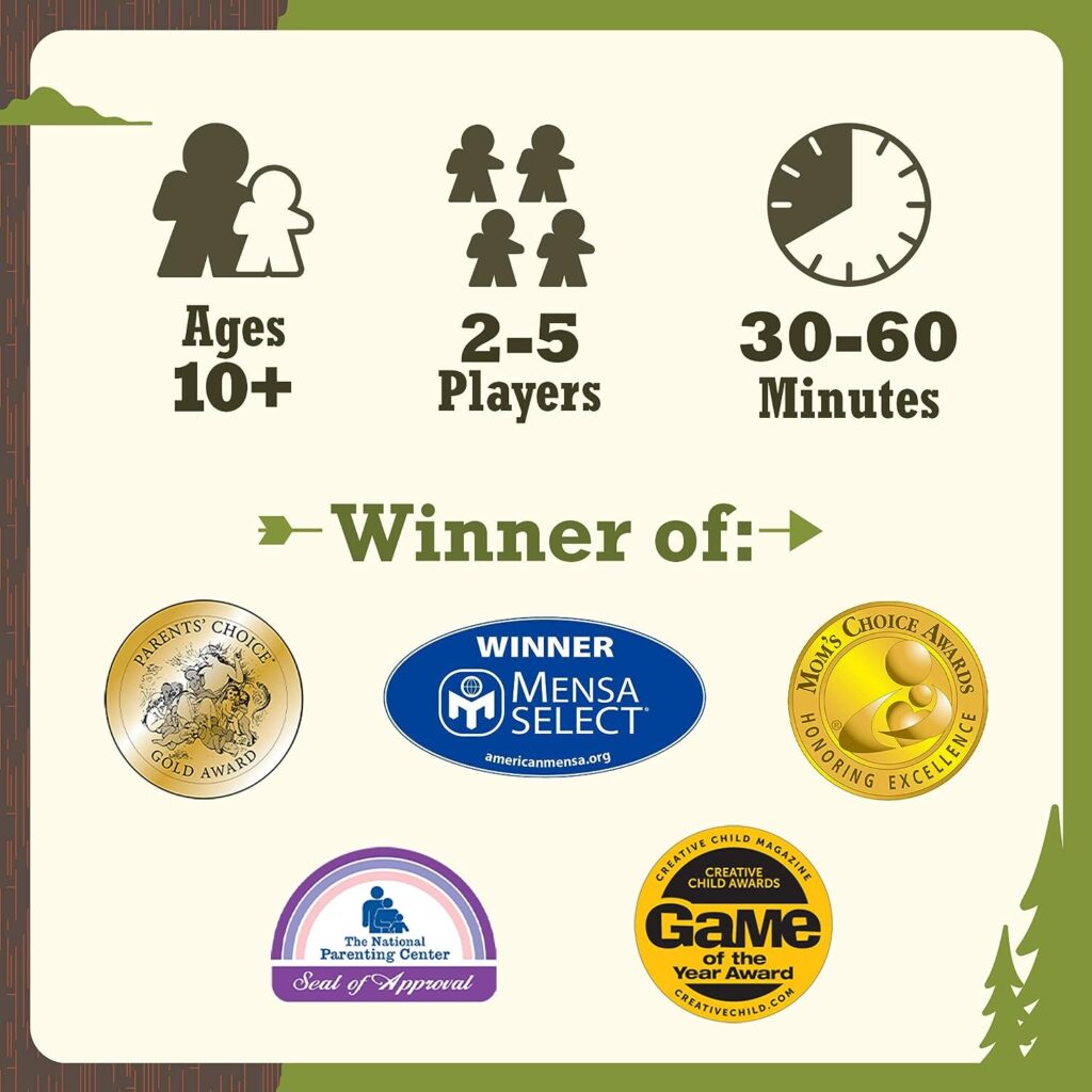 Trekking The National Parks - The Award-Winning Strategy Board Game for Family Night | The Perfect Board Game for National Park Lovers, Kids  Adults | Ages 10 and Up | Easy to Learn